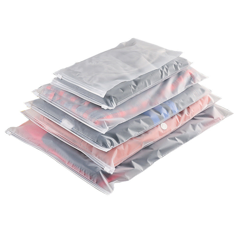 Cheap Zipper Plastic Bag Clothes Storage Bag Transparent Zip Pouch Travel  Storage Bag | Joom
